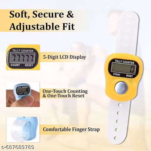 Portable finger tally counter number counter ring counter 1