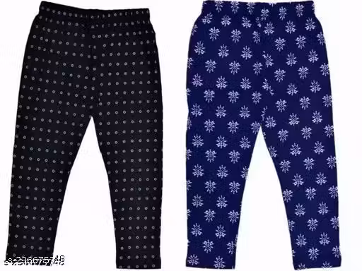 Star Girls Soft cotton printed capri use everyday pack-2