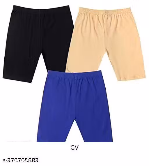 GIRL REGULAR USE DAY/NIGHT UNDER SKIRT CYCLING SHORT GYM YOGA ETC USE WEAR