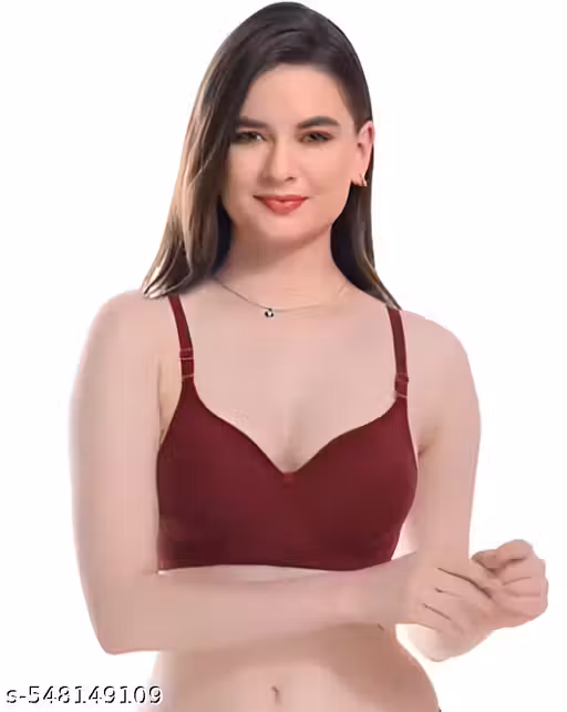 ETHERIA | Elegant Maroon Bra for Women