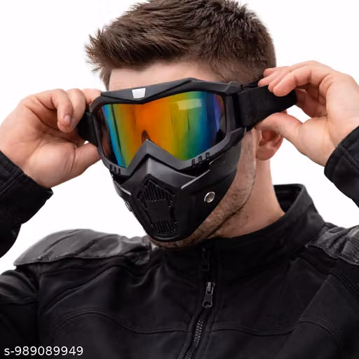 Fancy Riding Goggles | UV Protection Windproof Motorcycle & Bike Riding Glasses for Men & Women
