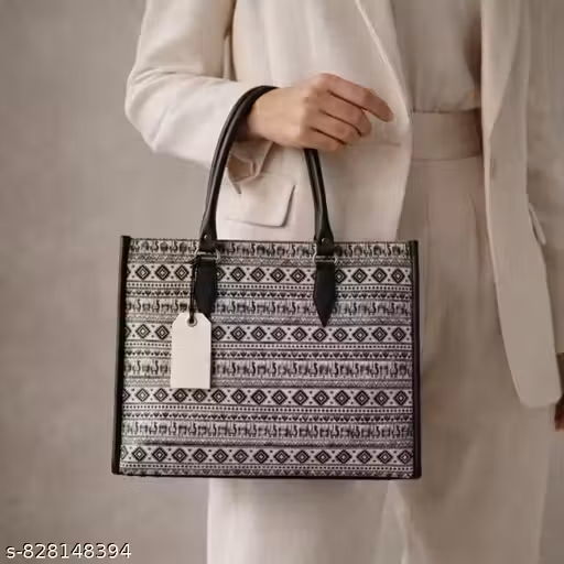 Elegant Ethnic Pattern Women’s Tote Handbag
