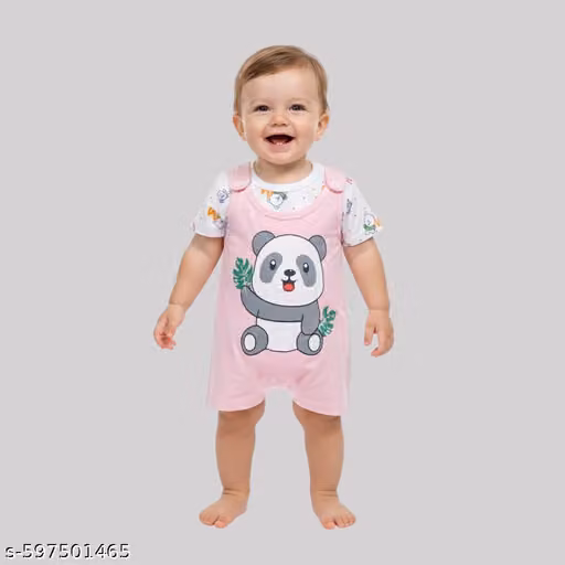 Kids dungaree Clothing Sets Pack Of 1