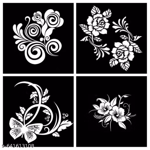 Mehandi tattoo stencils for girls and woman