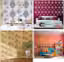 WOW INSITE Wall Stencils (Size:- 16x 24 Inch Theme- Desing DIY Reusable Design Suitable For Kids Room, Home Entrance, Office & Pooja Room Decoration Modern Arts Wall