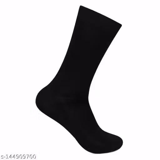 17 YEARS-21 YEARS 3 Pairs Boys Girls kids School socks Cotton Black Calf length combo Pack of 3 Pairs-SIZE-5