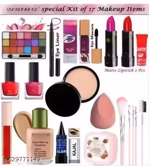 ASREET Best Makeup Kit for Women & Girls | Complete Face Makeup Combo | Beauty Essentials for Daily & Party Wear