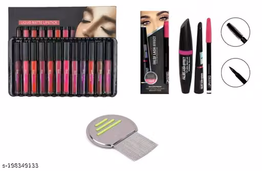 ASREET Combo 44 Makeup Kit | Complete Face Makeup Combo for Women & Girls | All-in-One Beauty Essentials