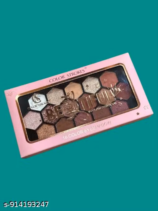 Dazzle-Drive 16-Pan Shimmer & Matte Vault