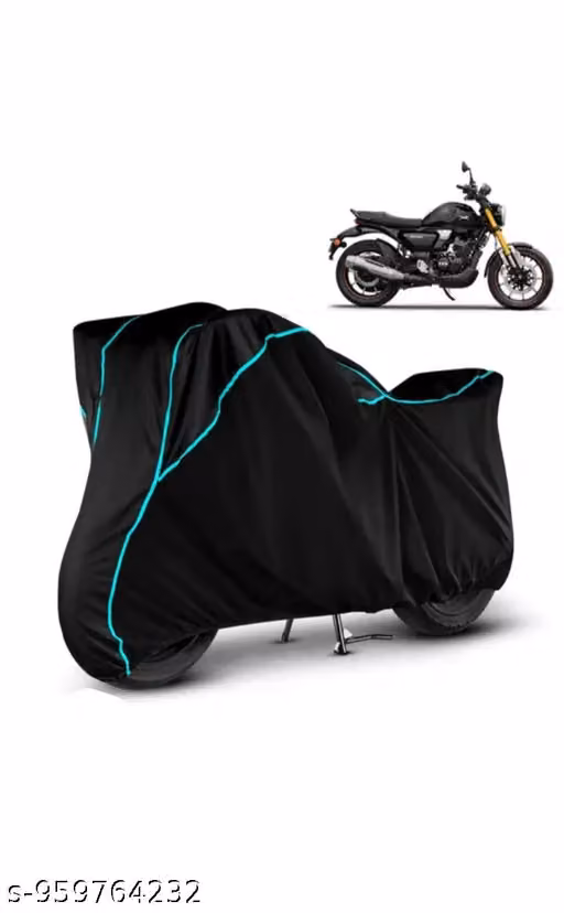 Aakash Enterprises Presents 100% Waterproof TVS Sport Bike Cover Aqua Piping | Heavy Duty Rain Dust Sun UV Protection Cover for TVS Sport ES, ELS, Self Start & All Models (Aqua-Piping)
