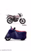 Aakash Enterprises Presents TVS Sport Bike Cover Waterproof Dustproof UV Protected Heavy Polyester Motorcycle Body Cover for All TVS Sport Models (Red-Blue)