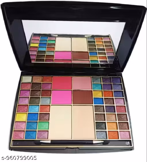 Cosmetics Eyeshadow Palette MAES03, 48 Color Eyeshadow, 4 Color Blush, 2 Color Pressed Powder