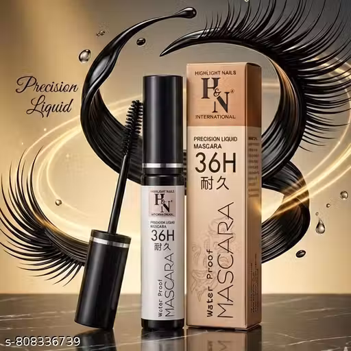 Omaayaa Long Lash Mascara – Deep Black Finish for Volume, Length & Definition – Clump-Free & Sweat-Resistant (Pack of 1)