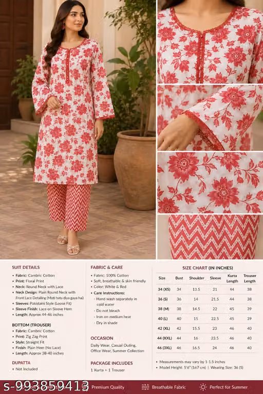 Kurty with Dupatta&Bottomwear