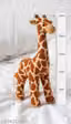 Handcrafted Feel, Huggable Size – 25cm Standing Giraffe