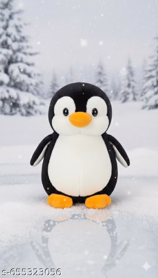 "From the South Pole to your heart! ❤️ Bring home the ultimate cuddle companion with this irresistibly charming stuffed penguin."