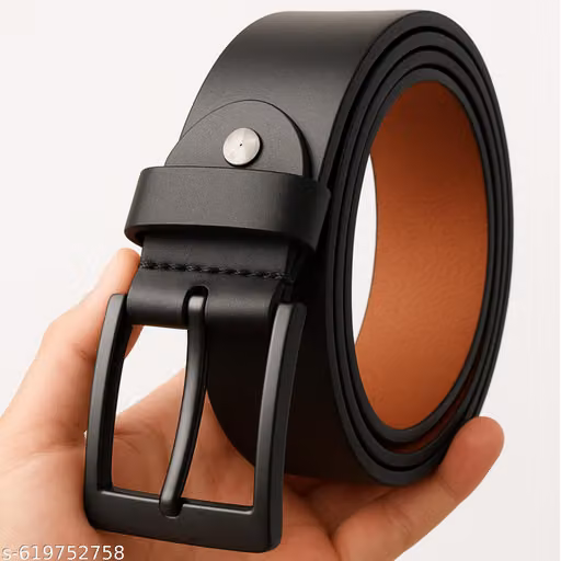 "Premium Belt for Men | Stylish Formal & Casual Wear Belt with Metal Buckle | Durable Fashion Accessory"