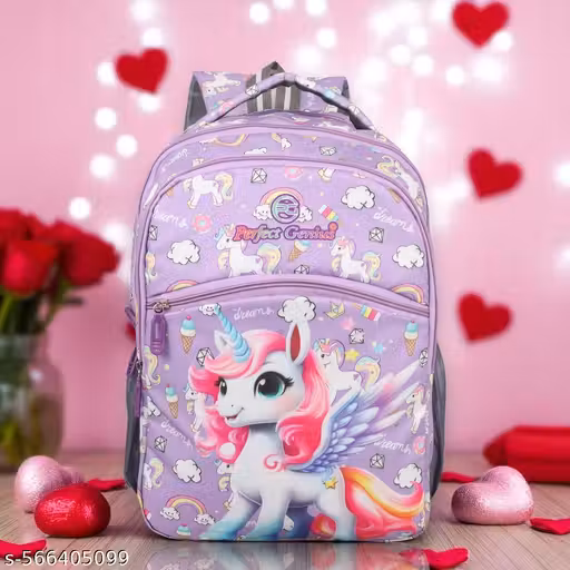 ✨ Magical Unicorn School Bag for Kids (Ages 3–9) | Lightweight, Spacious, Adorable Design ✨