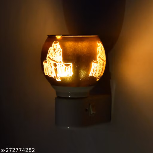 Krishna LED Kapoordani/Aroma Oil Diffuser With On Off Switch To Toggle For Burner & Lamp