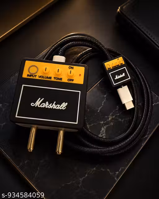 Marshall Design Charger Protector for iPhone Cable