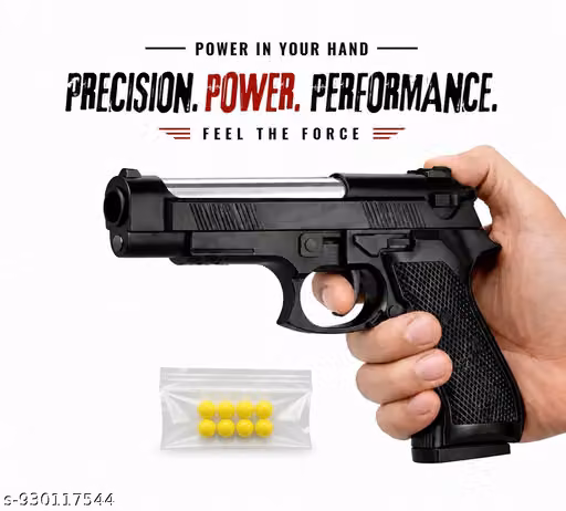 Safe Toy Gun for Kids with Soft Balls – Fun Shooting Game