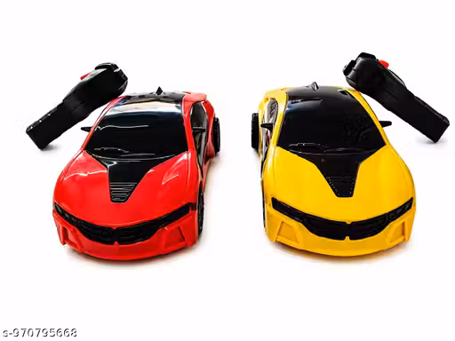 Super Stylish 2 Pcs Sports Racing Car Toy Combo Pack | Premium Mini Car Set for Kids | Attractive Red & Yellow Cars | Best Gift for Boys & Girls | Durable & Lightweight Fun Toy Set