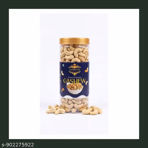Sanjivani Cashew Nuts 250gm Nutritious, Crunchy & Delicious Kaju W320 | Rich in Magnesium, Copper & Phosphorus