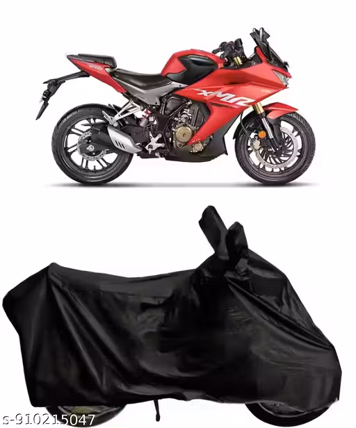 100% Water Resistant UV Protection & Dustproof Bike Cover/ Two Wheeler Body Cover Hero Karizma XMR (BLACK)