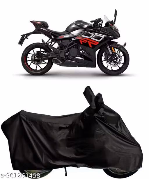 Water Resistant Bike Cover Dustproof UV Protection Bike Cover Keyway RR300 (BLACK)