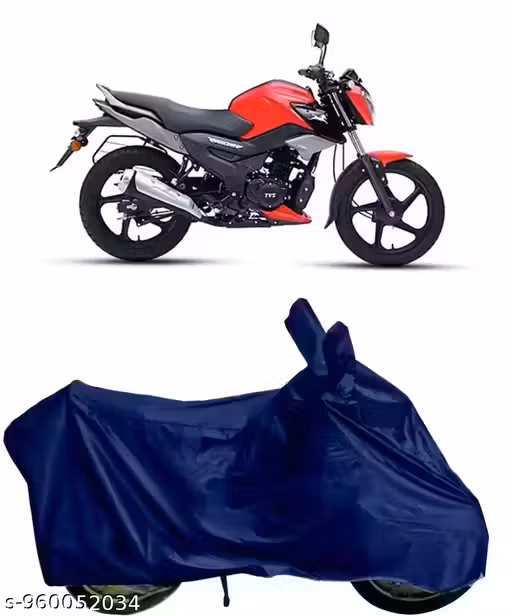 SOWELAR TVS Raider Bike Cover Water Resistant Raider Bike Cover Raider Cover Dust Proof Raider Body Cover Sun Protection, Bike Cover Raider Bike Body Cover TVS Raider Full Bike- Sc (BLUE)