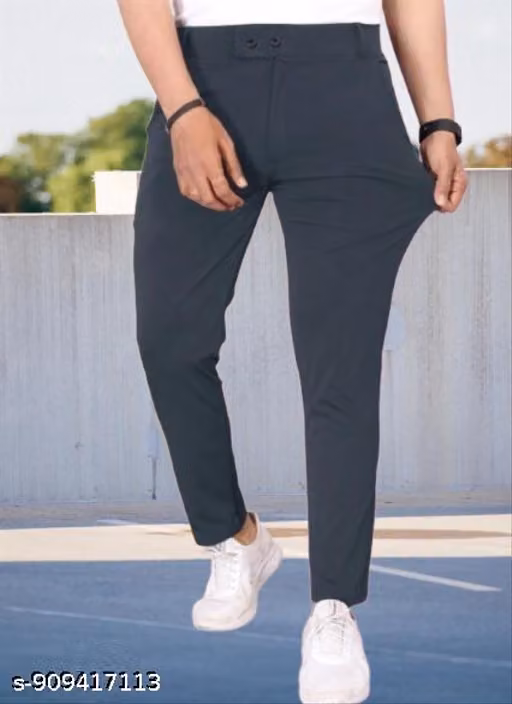 Trousers For Men | Stylish Slim Fit Fashionable Casual Pants for men Cotton