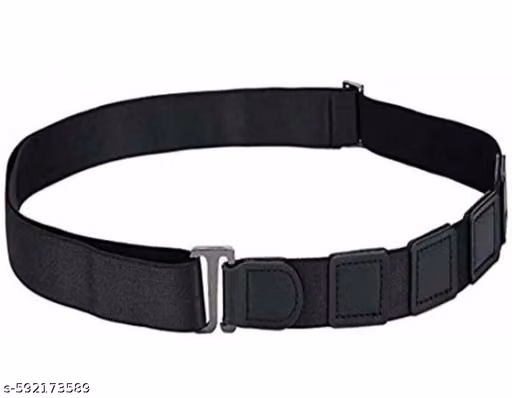 Elastic Shirt Stay Tucker Garter : (Black) - 1 Pc-1