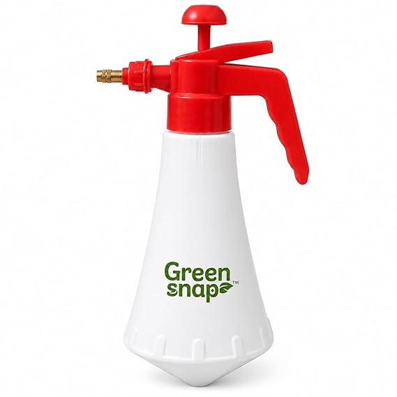 Green Snap™ Multi-Purpose Pressure Sprayer, Adjustable Nozzle, Leak-Proof Design, for Watering Plants, Pest Control, Car Washing- Random Design/Color Will be Sent Pack of 1