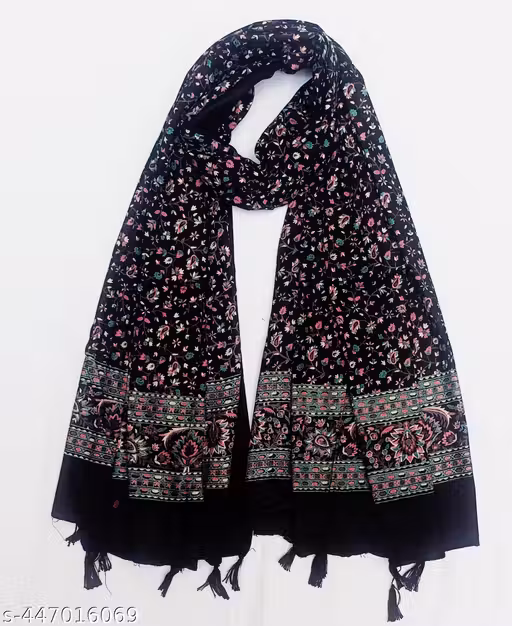 Multi colour women cotton dupatta pack of 01