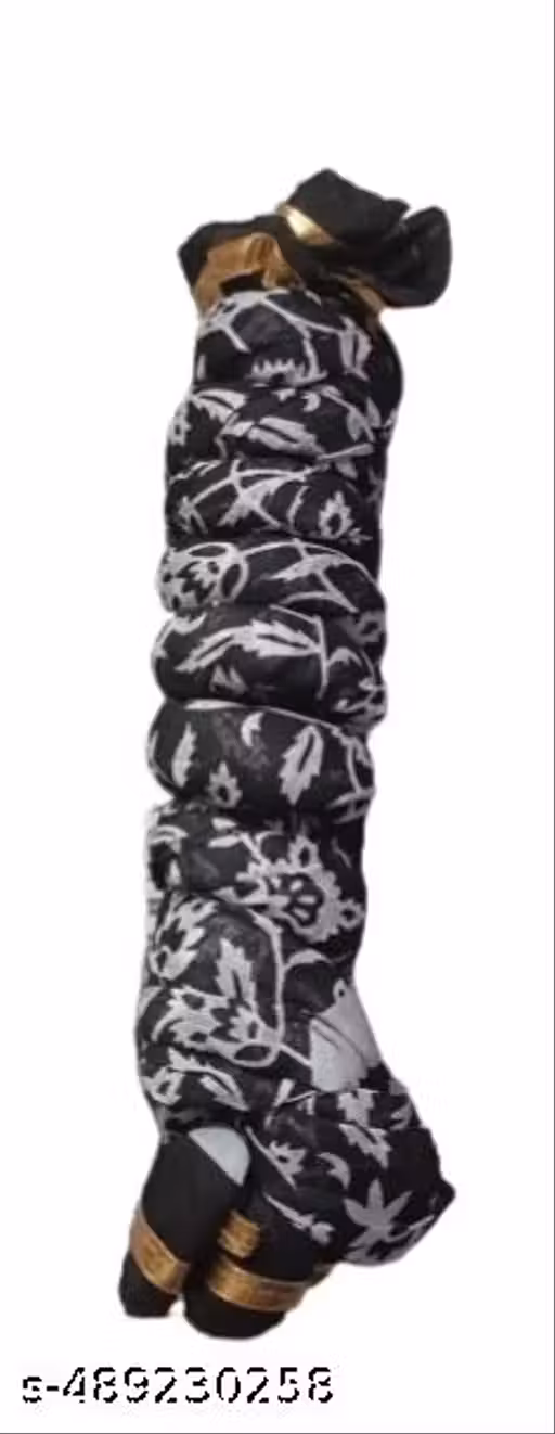 Black Cotton Printed Dupatta Pack Of 01