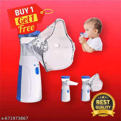 Portable Handheld Mesh Nebulizer for Kids & Adults | Silent Operation | Buy 1 Get 1 Free | Best Quality