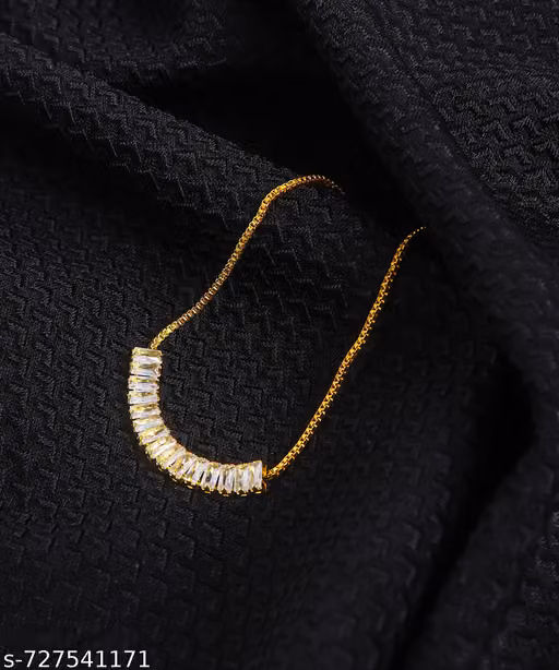 White Stone Gold Plated Bracelet with Adjustable dials