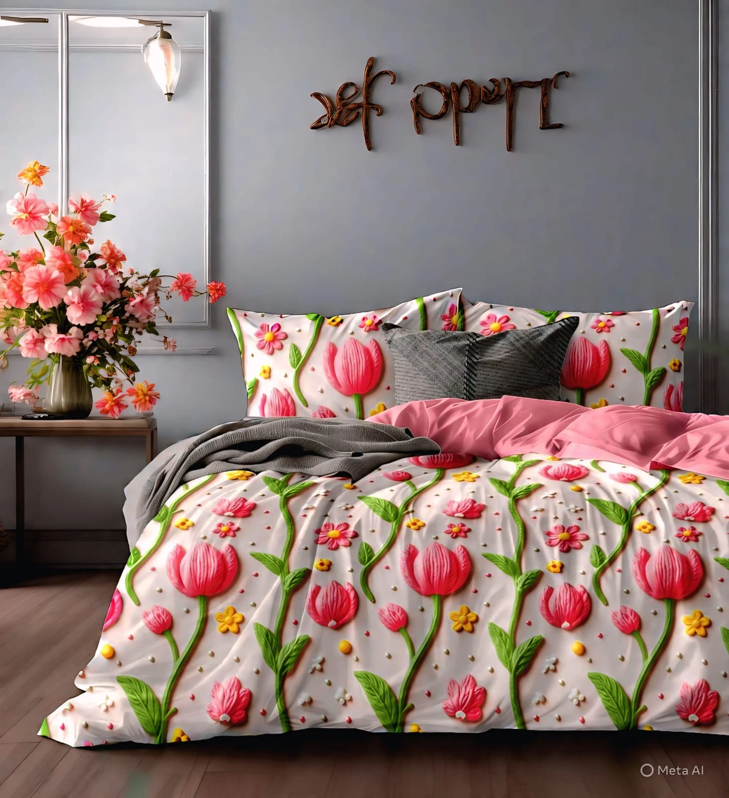 Premium Double Bedsheet | Soft Comfortable Printed Bed Sheet for Double Bed