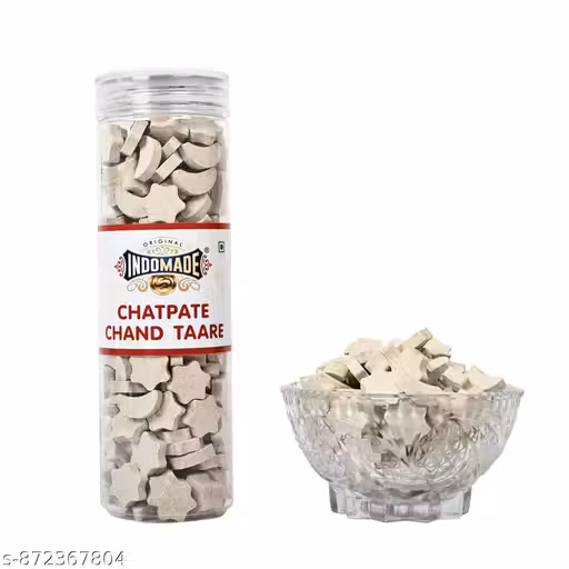 Indomade Chatpate Chaand Taare | Khatta Meetha | Flavour Mango, Orange Lithi Guava 220 G premium packing