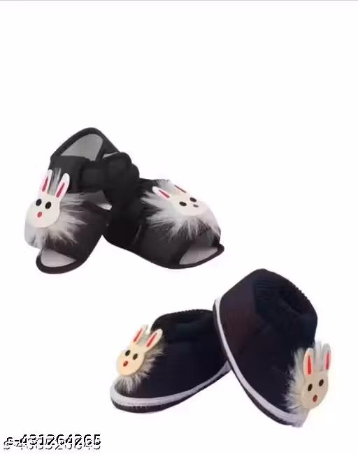 Suntushti Infant Wear Cotton Baby Booties 0-12 Months for Baby Boys and Baby Girls/ Baby Mitten/Baby Clothing/Baby Shoes and Sandals/First walking shoes