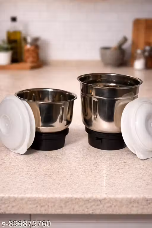 Mixer grinder jar set (Medium and small)