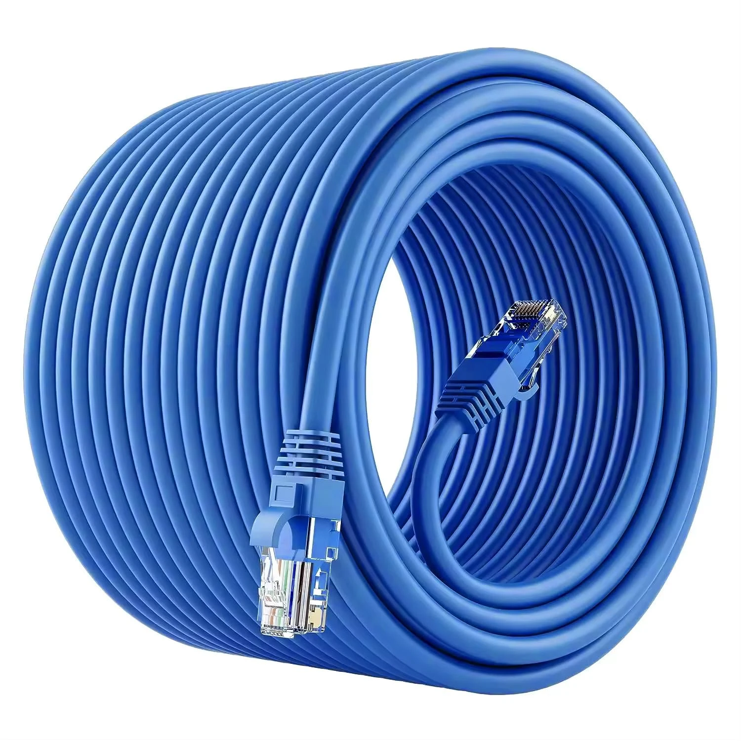 JAMUS 10 Meter Cat6 Ethernet LAN Cable | High Speed RJ45 Gigabit Network Patch Cord for Laptop, PC, Router & Modem