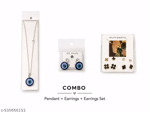 Stylish Pendant & Earings Set