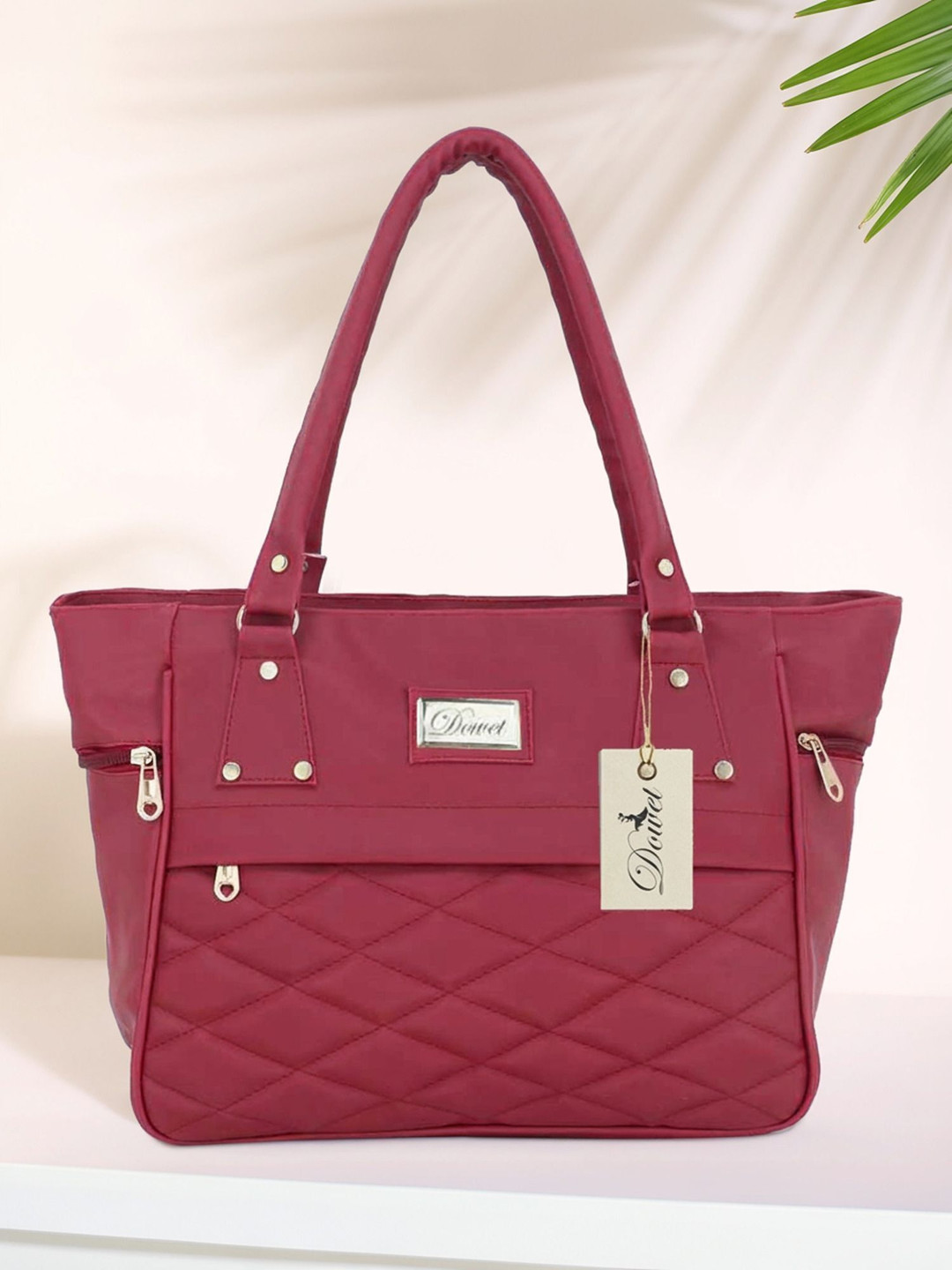 Dowet Women Maroon Messenger Bag | Extra Spacious Stylish Shoulder Bag for Women