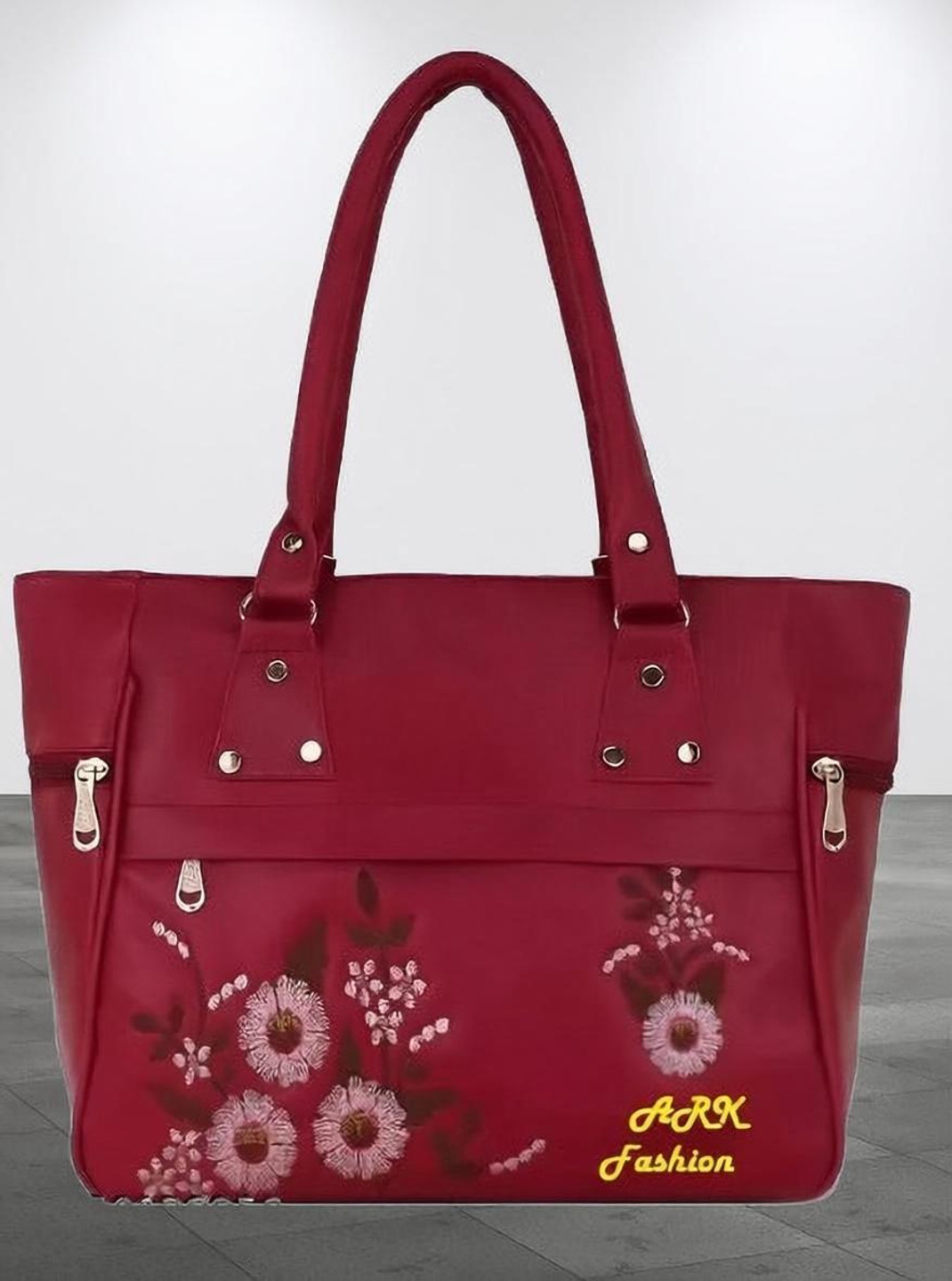 ARK FASHION Women Maroon Hobo