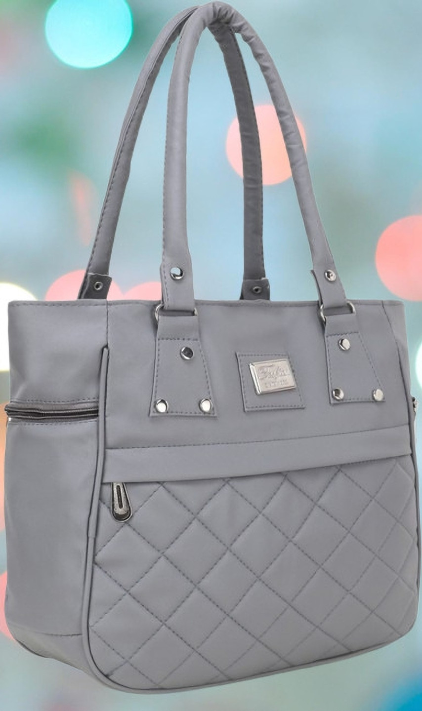 ARK FASHION Women Grey Tote