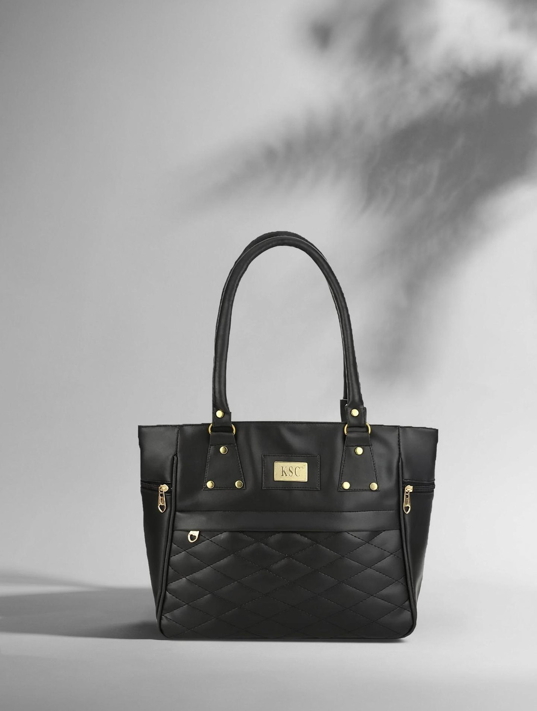 khatushyam collection Women Black Hand-held Bag - Extra Spacious