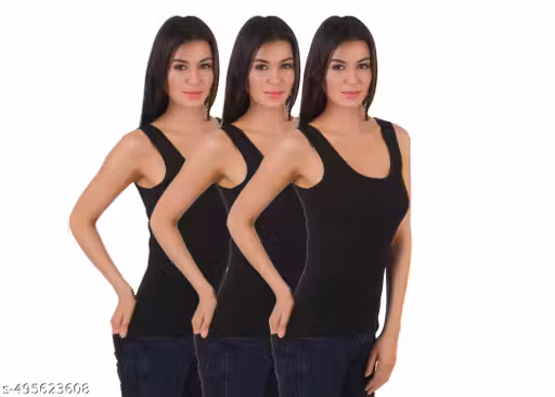 Fancy Camisole for Girls/Women Combo Pack of 3