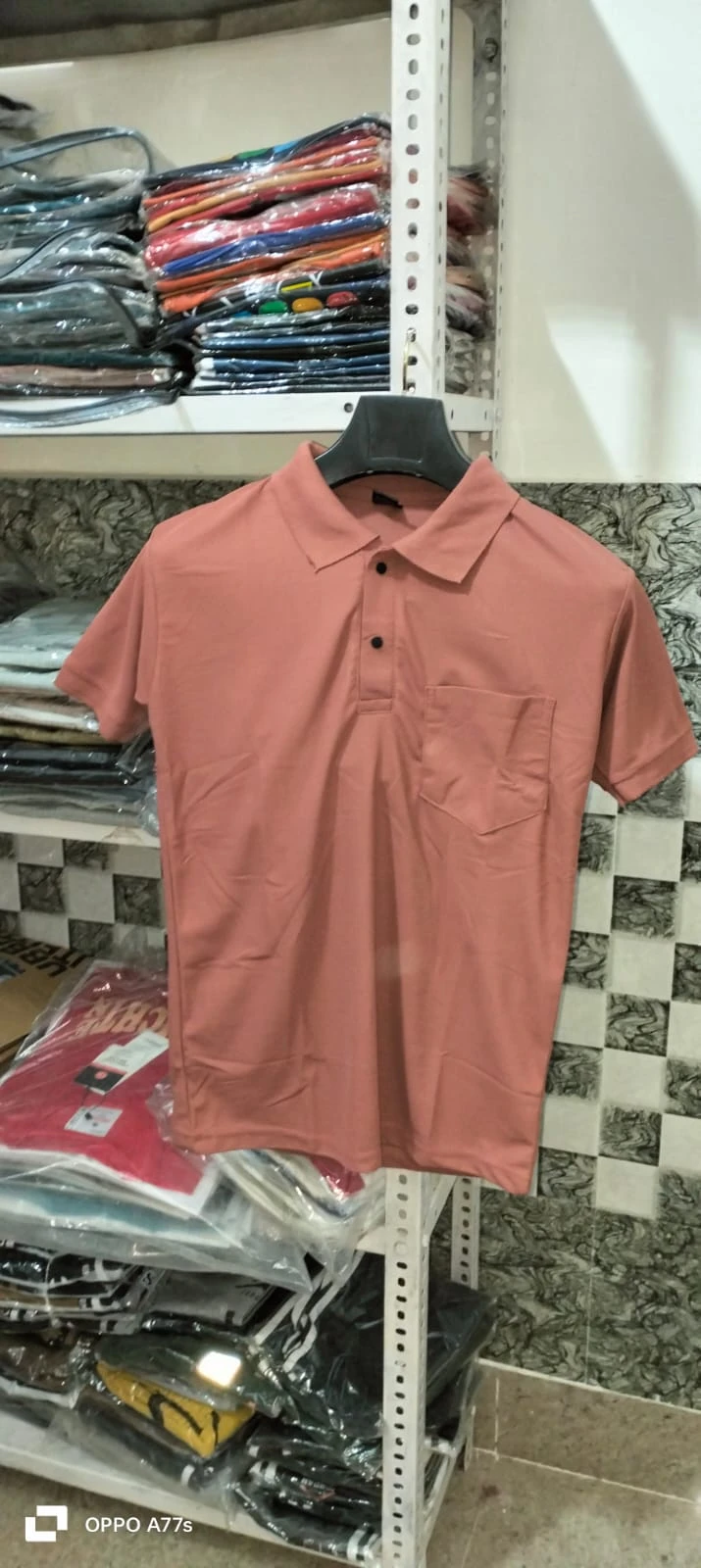 Rust Brown Premium Polo T-Shirt for Men | Smart Casual Fashion Wear