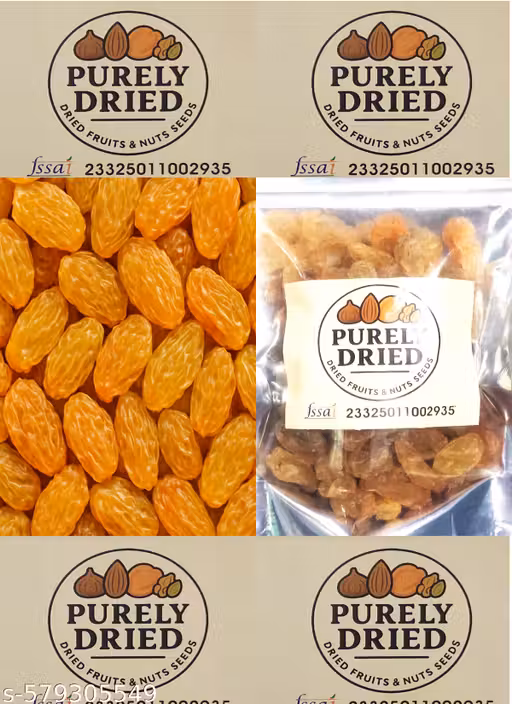PURELY DRIED,RAISINS, KISMIS,Dry grapes.Sweet & Sour